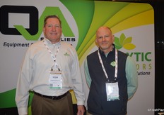 Steve Page and Greg Akins with Catalytic Generators.